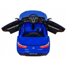 Mercedes Benz GLC63S dla dzieci Niebieski SUV z pilotem