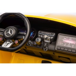 Pojazd Mercedes Benz GT63 AMG Żółty