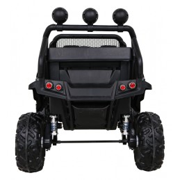 Mercedes Benz Unimog dla dzieci Biały + Napęd 4x4 + Pilot + Bagażnik + Wolny Start + MP3 LED