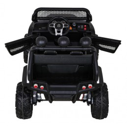 Mercedes Benz Unimog dla dzieci Biały + Napęd 4x4 + Pilot + Bagażnik + Wolny Start + MP3 LED