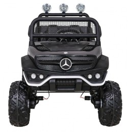 Mercedes Benz Unimog dla dzieci Czarny + Terenowy 4x4