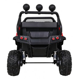 Mercedes Benz Unimog dla dzieci Terenowy Czerwony + Napęd 4x4 + Pilot