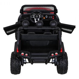 Mercedes Benz Unimog dla dzieci Terenowy Czerwony + Napęd 4x4 + Pilot