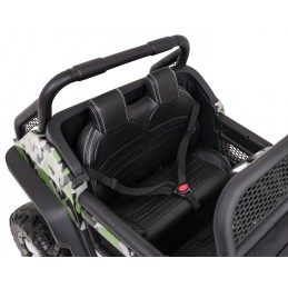 Mercedes Benz Unimog dla dzieci Lakier Moro + Napęd 4x4 + Pilot + Bagażnik + Wolny Start + Radio MP3 + LED