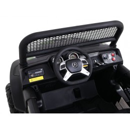 Mercedes Benz Unimog dla dzieci Lakier Moro + Napęd 4x4 + Pilot + Bagażnik + Wolny Start + Radio MP3 + LED