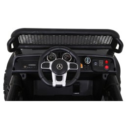 Mercedes Benz Unimog dla dzieci Lakier Moro + Napęd 4x4 + Pilot + Bagażnik + Wolny Start + MP3 LED