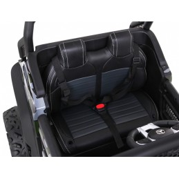 Mercedes Benz Unimog dla dzieci Lakier Moro + Napęd 4x4 + Pilot + Bagażnik + Wolny Start + MP3 LED