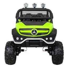 Mercedes Benz Unimog dla dzieci Zielony + Napęd 4x4