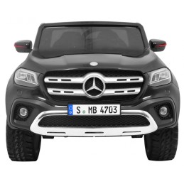 Mercedes Benz X-Class dla dzieci Czarny Pickup + Pilot + Napęd 4x4