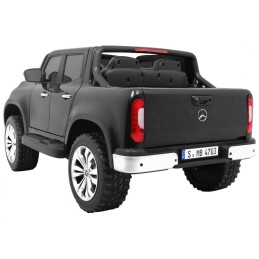 Mercedes Benz X-Class dla dzieci Czarny Pickup + Pilot + Napęd 4x4