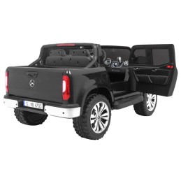 Mercedes Benz X-Class dla dzieci Czarny Pickup + Pilot + Napęd 4x4