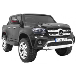 Mercedes Benz X-Class dla dzieci Czarny Pickup + Pilot + Napęd 4x4