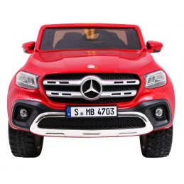 Mercedes Benz X-Class dla dzieci Lakier Czerwony Pickup