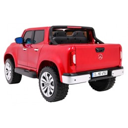 Mercedes Benz X-Class dla dzieci Lakier Czerwony Pickup