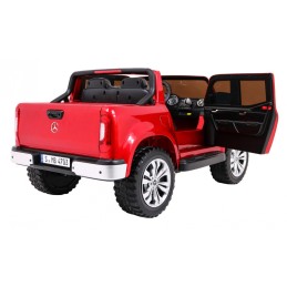Mercedes Benz X-Class dla dzieci Lakier Czerwony Pickup