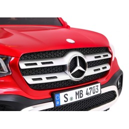 Mercedes Benz X-Class dla dzieci Lakier Czerwony Pickup