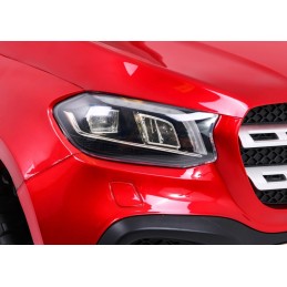 Mercedes Benz X-Class dla dzieci Lakier Czerwony Pickup