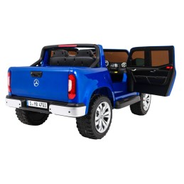 Mercedes Benz X-Class dla dzieci Lakier Niebieski Pickup 4x4