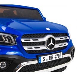 Mercedes Benz X-Class dla dzieci Lakier Niebieski Pickup 4x4