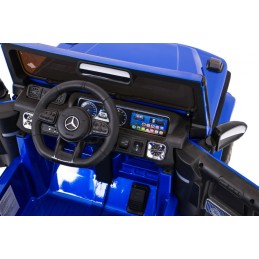 Mercedes AMG G63 dla dzieci Lakier Niebieski + Pilot