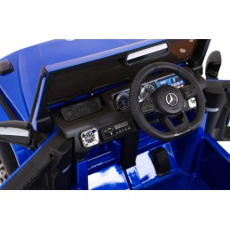 Mercedes AMG G63 dla dzieci Lakier Niebieski + Pilot
