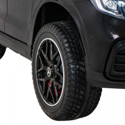 Auto Mercedes GLC 63S Czarne -  SUV dla dzieci + Napęd 4x4