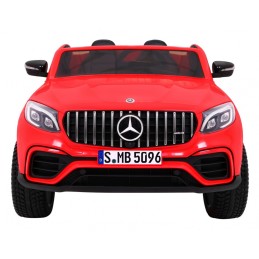 Auto Mercedes GLC 63S dla dzieci Czerwony Suv + Napęd 4x4