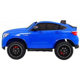 Auto Mercedes GLC 63S dla dzieci - Niebieski SUV + Napęd 4x4
