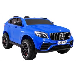 Auto Mercedes GLC 63S dla dzieci - Niebieski SUV + Napęd 4x4