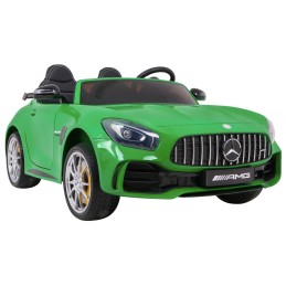 Mercedes-Benz GT R dla dzieci Lakier Zielony 4x4