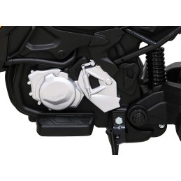 Motor BMW F850 GS na akumulator dla dzieci Żółty + Kółka pomocnicze + Audio LED + Wolny Start + EVA