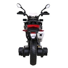 Motor BMW F850 GS na akumulator dla dzieci Żółty + Kółka pomocnicze + Audio LED + Wolny Start + EVA