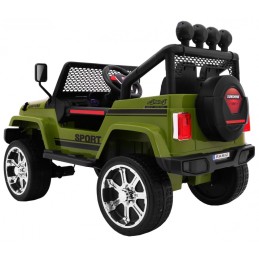 Autko terenowe Raptor Drifter Zielony + Pilot + Napęd 4x4 + Schowek + Wolny Start + MP3 LED
