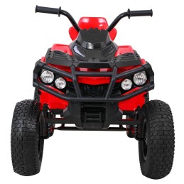 Quad ATV Air na akumulator dla dzieci Czerwony+ Koła pompowane + Radio MP3 + Wolny Start