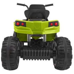 Quad ATV na akumulator dla dzieci Zielony + Koła EVA + Radio MP3 + LED + Wolny Start