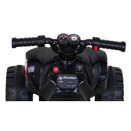 Quad The Fastest na akumulator dla dzieci Czarny + Silnik 25W