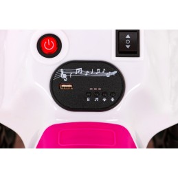 Quad The Fastest na akumulator dla dzieci Różowy + Silnik 25W