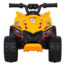 Quad The Fastest na akumulator dla dzieci Żółty + Silnik 25W