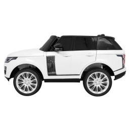 Range Rover HSE 2-osobowe Autko dla dzieci Biały SUV + Pilot