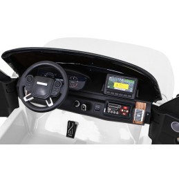 Range Rover HSE 2-osobowe Autko dla dzieci Biały SUV + Pilot