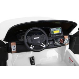 Range Rover HSE 2-osobowe Autko dla dzieci Biały SUV + Pilot