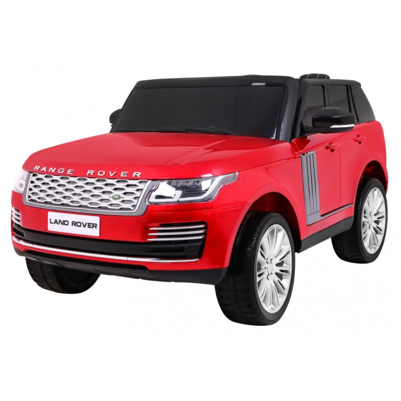 Range Rover HSE Lakierowane Autko dla 2 dzieci Czerwony SUV + Pilot + Panel audio