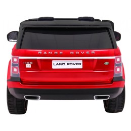 Range Rover HSE Lakierowane Autko dla 2 dzieci Czerwony SUV + Pilot + Panel audio