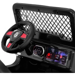 Terenowy Raptor Drifter na akumulator dla dzieci Czarny