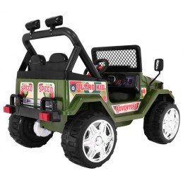 Terenowy Raptor Drifter na akumulator dla dzieci Zielony + Pilot