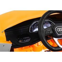 Audi Q8 Lift, SUV na akumulator dla dzieci Żółty + Pilot