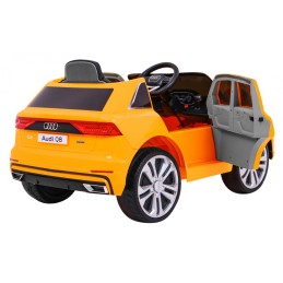 Audi Q8 Lift, SUV na akumulator dla dzieci Żółty + Pilot