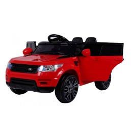 Autko Start Run na akumulator Czerwony SUV + Pilot + Funkcje bezpieczeństwa