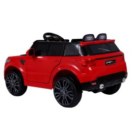 Autko Start Run na akumulator Czerwony SUV + Pilot + Funkcje bezpieczeństwa