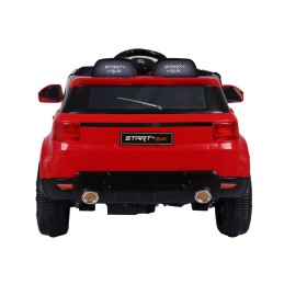 Autko Start Run na akumulator Czerwony SUV + Pilot + Funkcje bezpieczeństwa